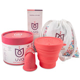 Copa Menstrual 2 Salmon Talla A - Uva