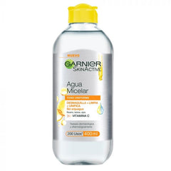Agua Micelar Aclarante Con Vitamina C X 400 Ml - Garnier
