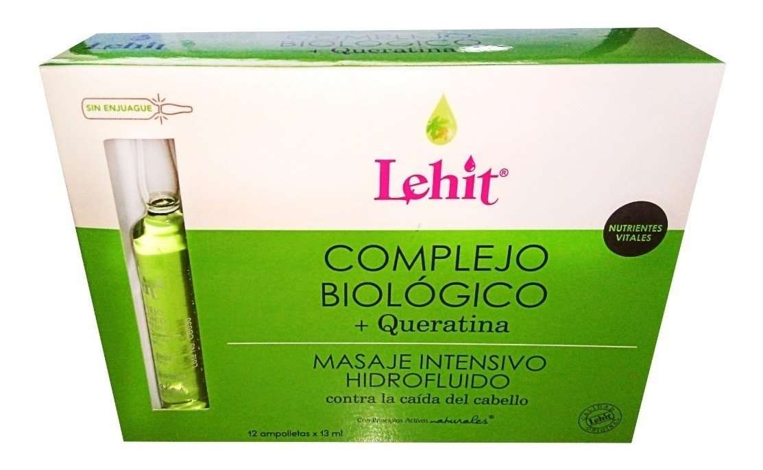 Ampolla Complejo Biologico Y Queratina 1U x 13 ml - Lehit- Ettos.co Tienda del Peluquero