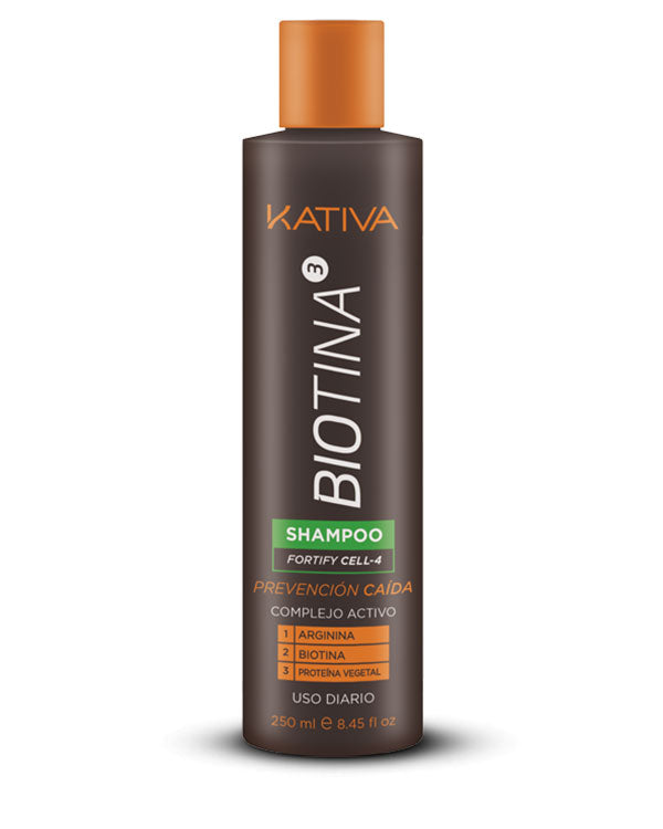 Shampoo Biotina Fortify Prevencion Caida X 250 Ml - Kativa