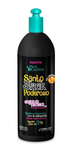 Crema Peinar Meus Cachos Santo Black 500Ml Novex- Ettos.co Tienda del Peluquero