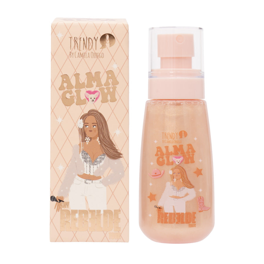 Shimmer Iluminador Corporal Líquido Alma Glow Rebelde x 110 Ml - Trendy