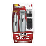 Patillera Mustache y Beard + Obsequio Recortador Nariz - Wahl