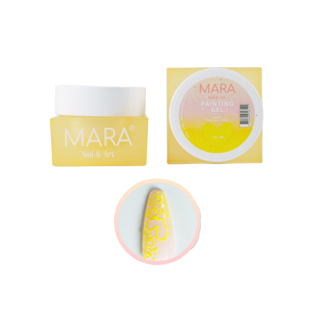 Painting Gel Amarillo - Mara Nails
