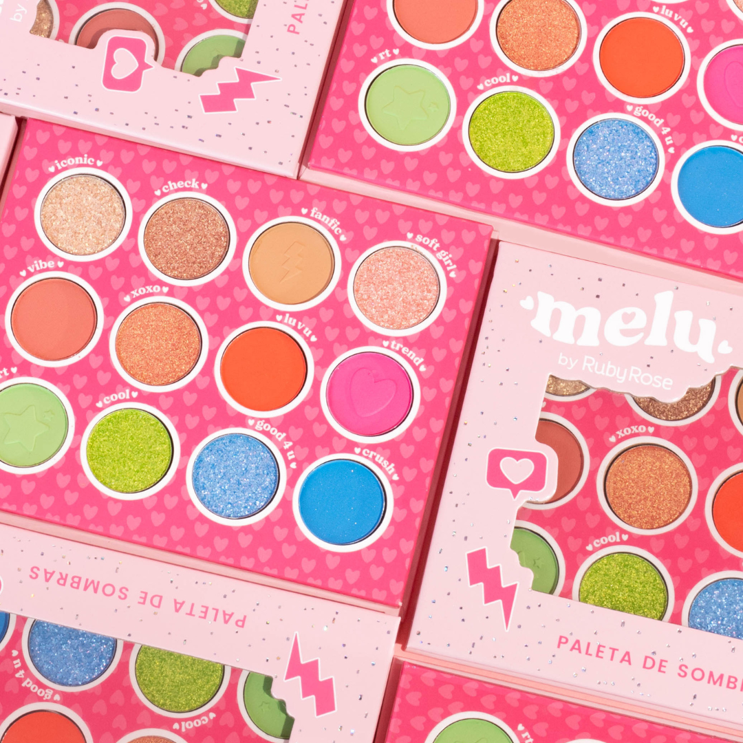 Paleta De Sombras Para Ojos Melu - Ruby Rose