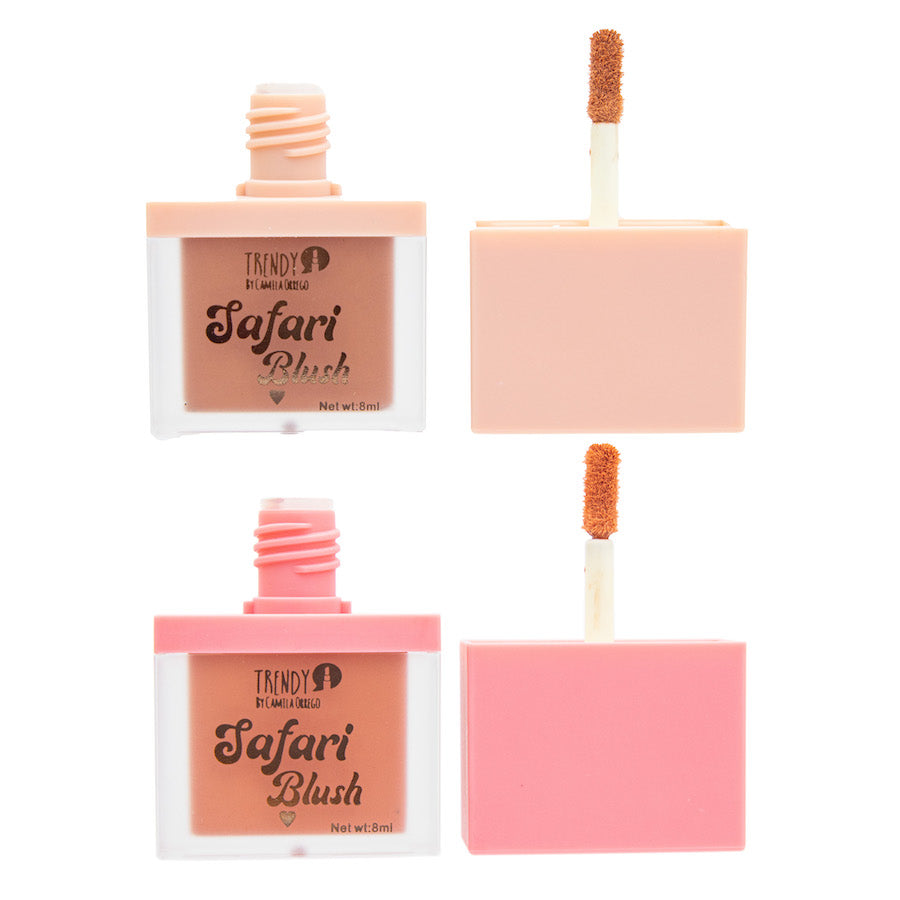 Kit Duo Rubor Liquido Safari Blush - Trendy