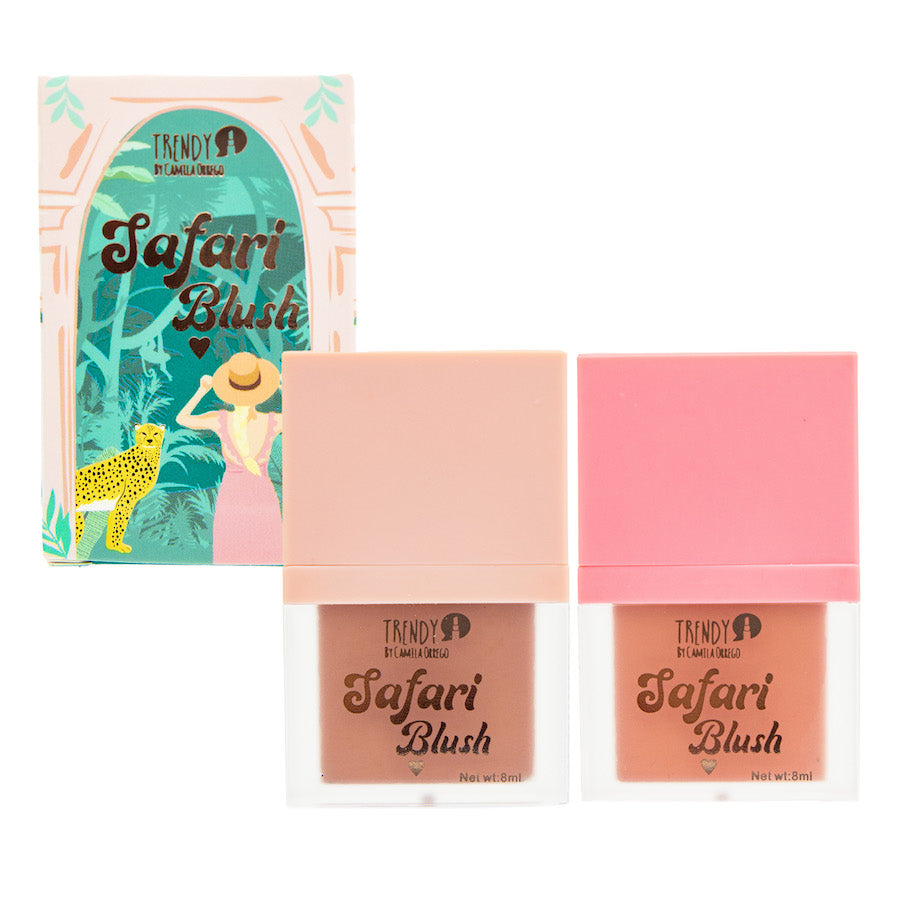 Kit Duo Rubor Liquido Safari Blush - Trendy