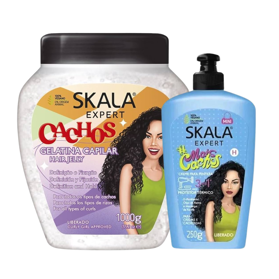 Skala - Crema para peinar hidratante para cabello coloreado en