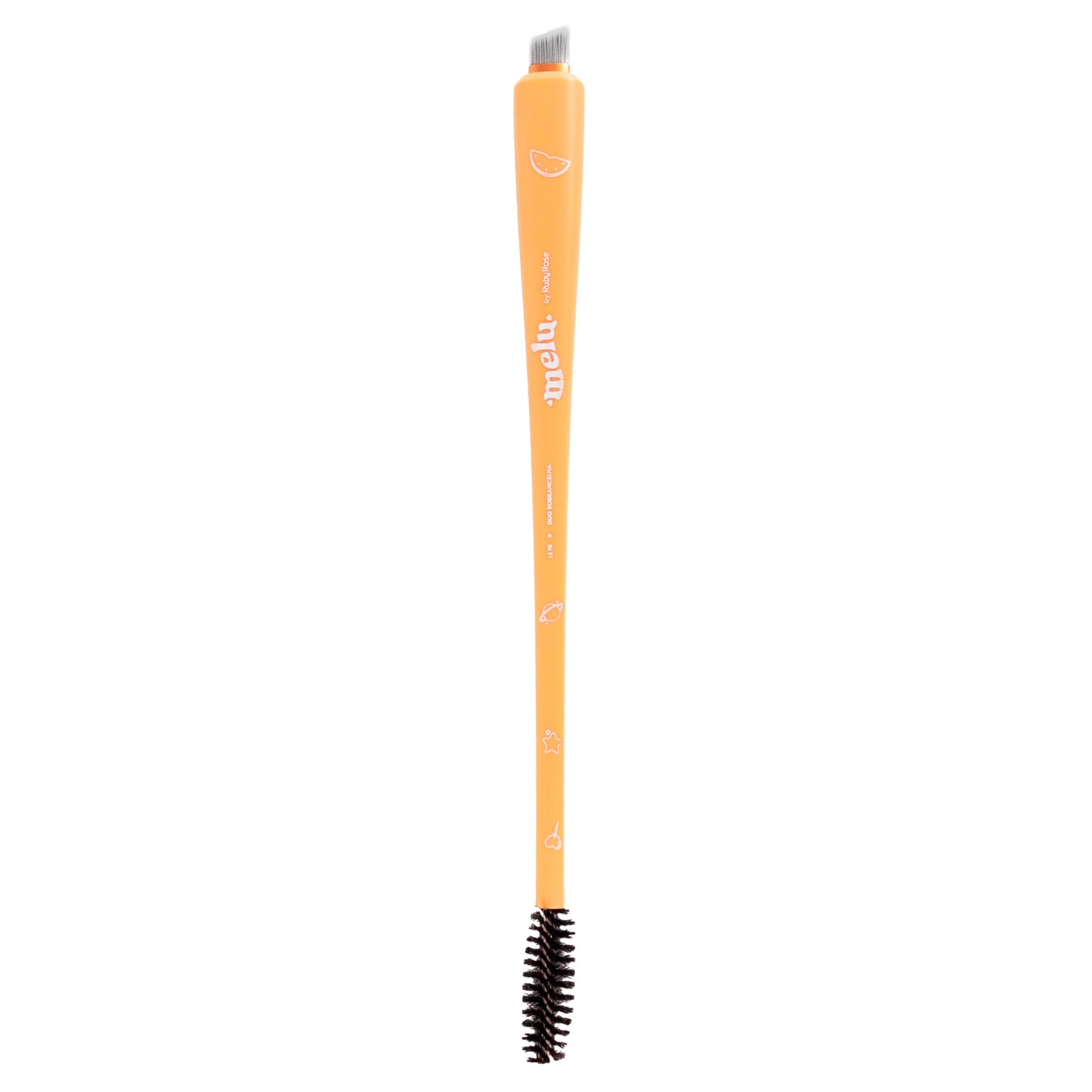 Brocha Doble Para Cejas y Pestañas Le70 Melu - Ruby Rose