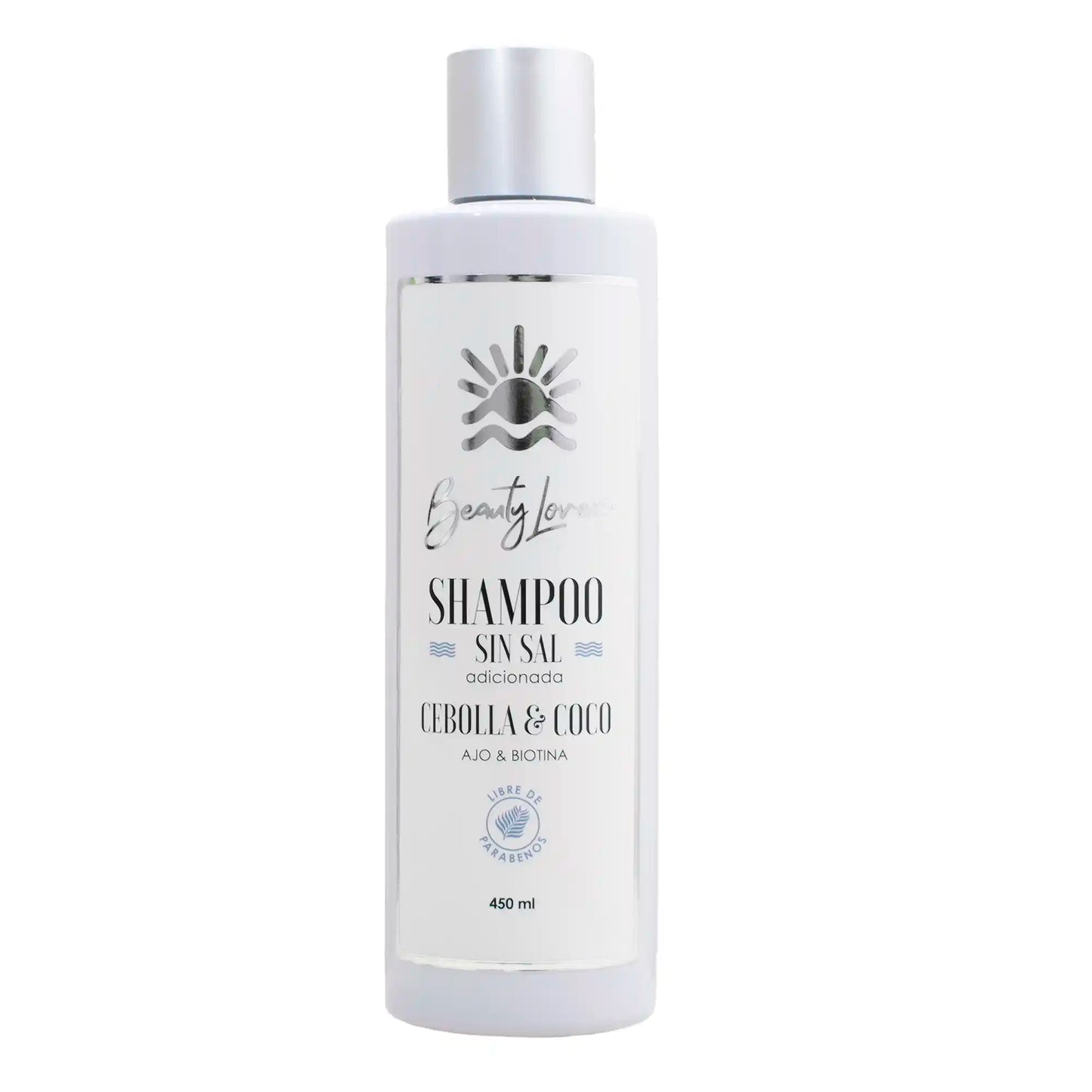 Shampoo De Cebolla, Coco, Ajo y Biotina X 450 Ml - Beauty Lovers