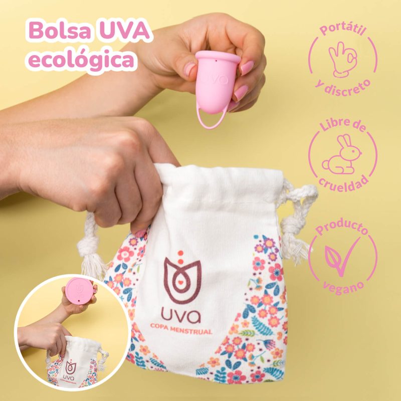 Copa Menstrual  2 Rosada Talla 0 - Uva