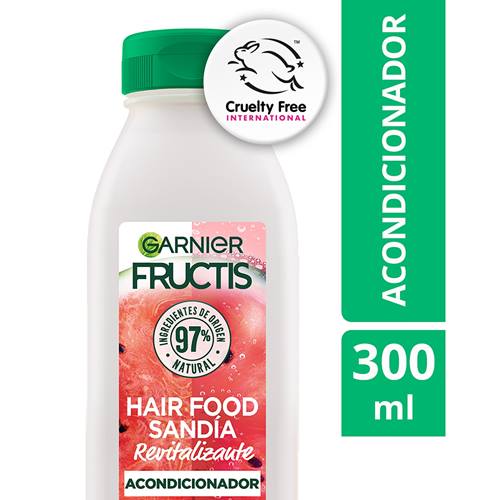 Acondicionador Revitalizante Hair Food Fructis Sandía x 300Ml - Garnier