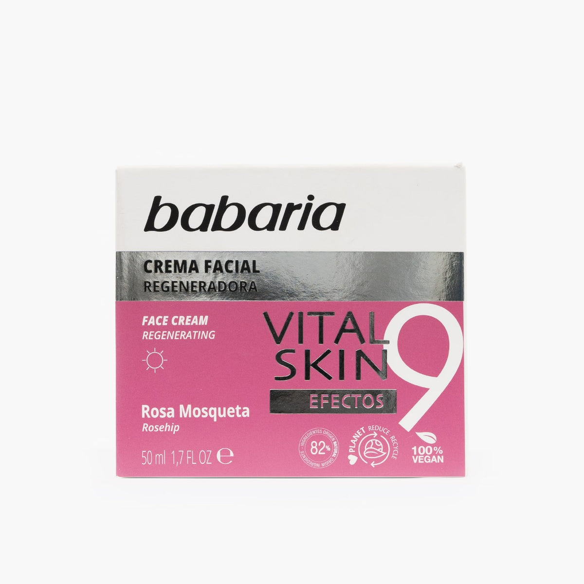 Crema Facial 9 Efectos Vital Skin Rosa Mosqueta - Babaria