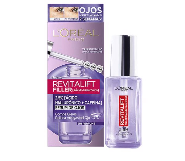 Serum De Ojos Revitalift Acido Hialuronico + Cafeína 20Ml - Loreal