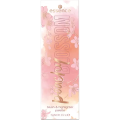 Paleta Blush & Highlighter Peachy Blossom - Essence