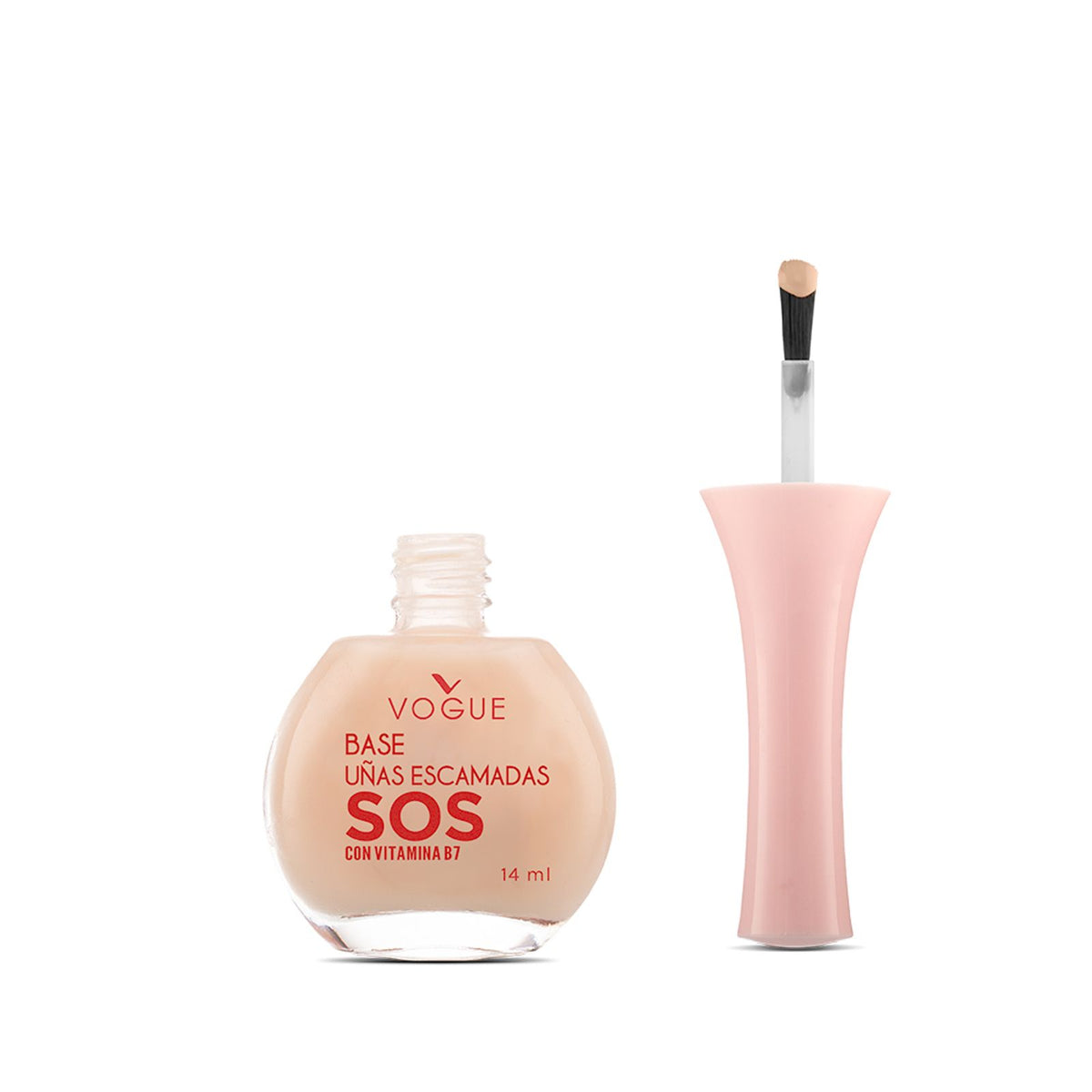 Base Nude SOS Uñas Escamadas x14ml - Vogue