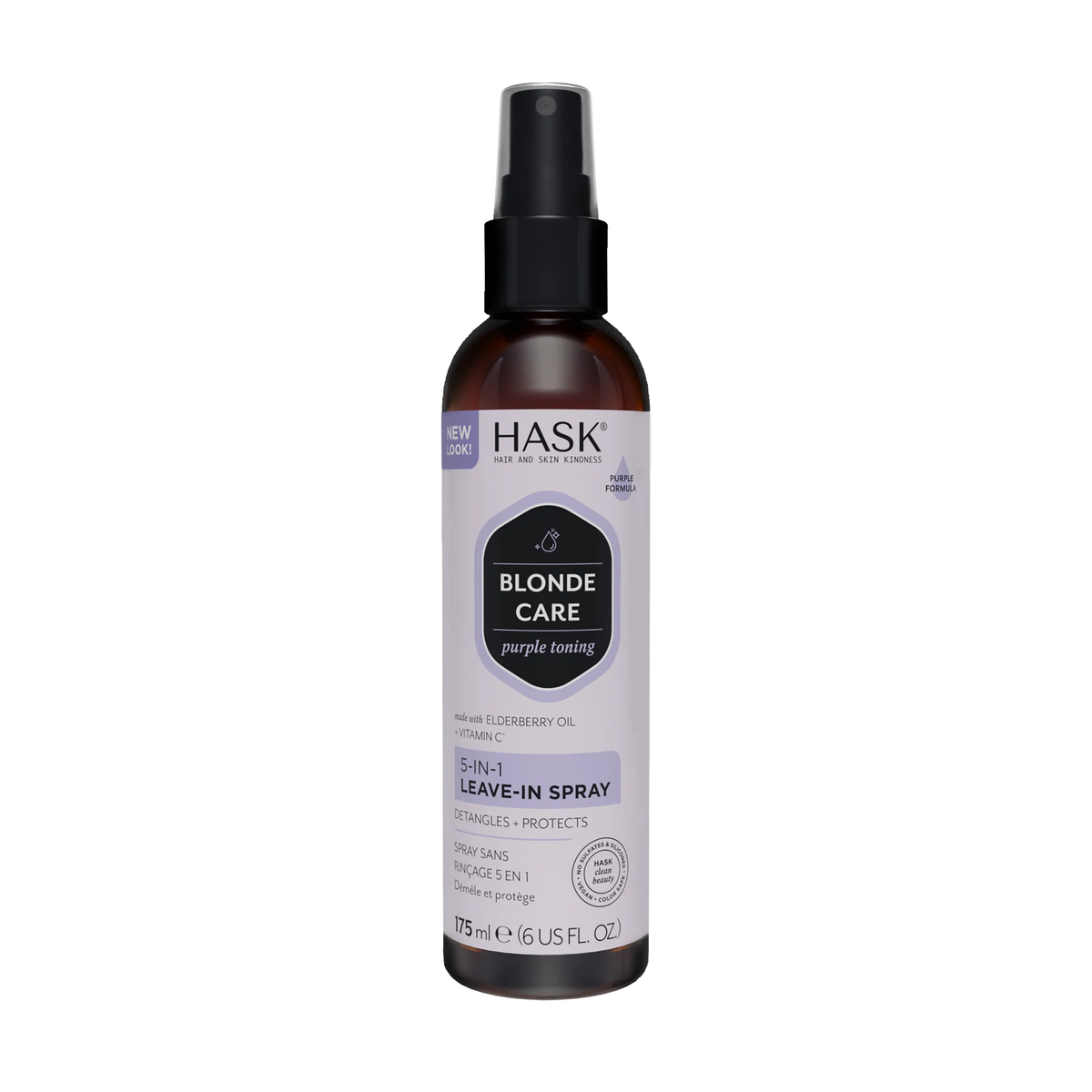 Spray Sin Enjuague 5 En 1 Rubios Blonde Care X 175 Ml - Hask