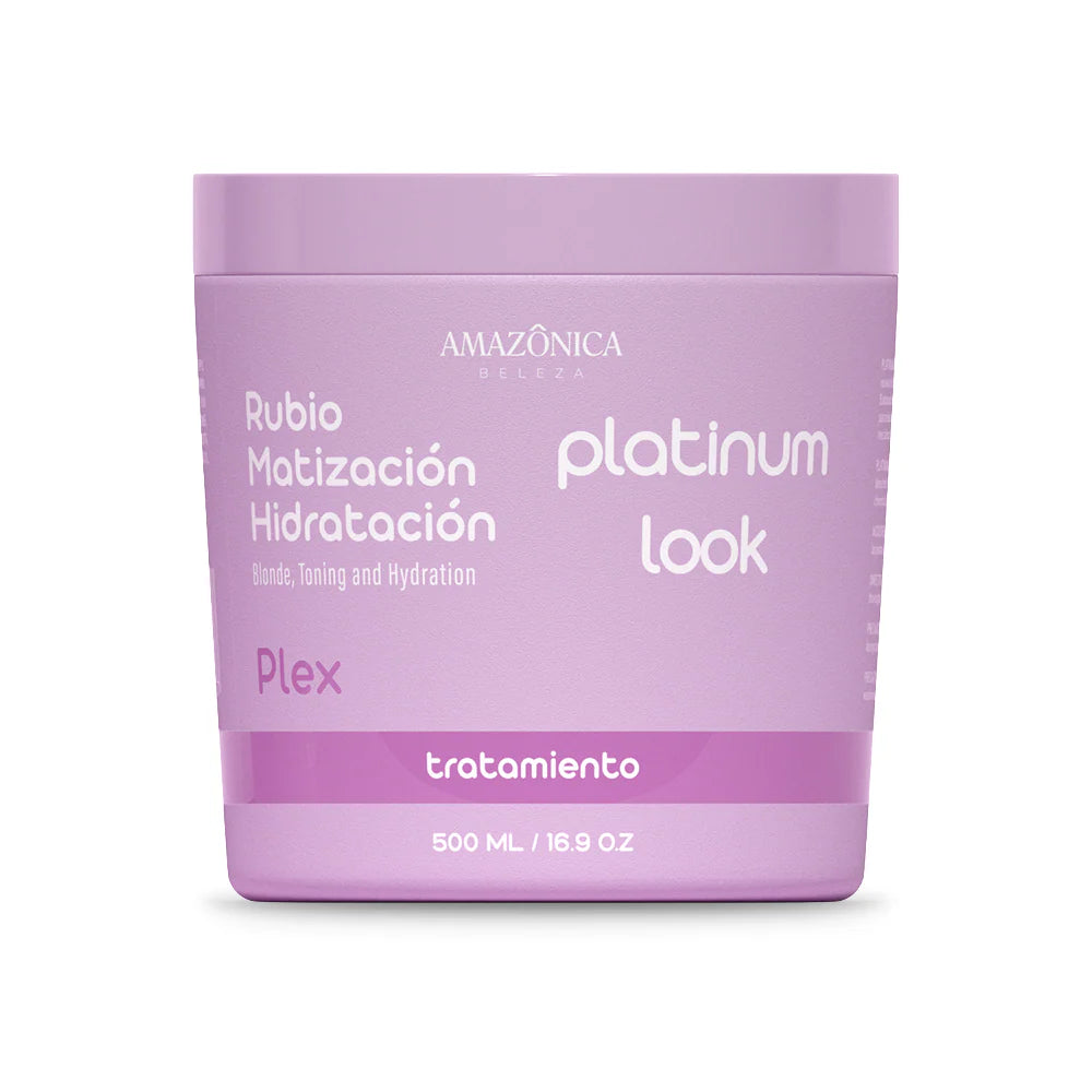 Mascarilla Platinum Look X 500ml - Amazónica Beleza