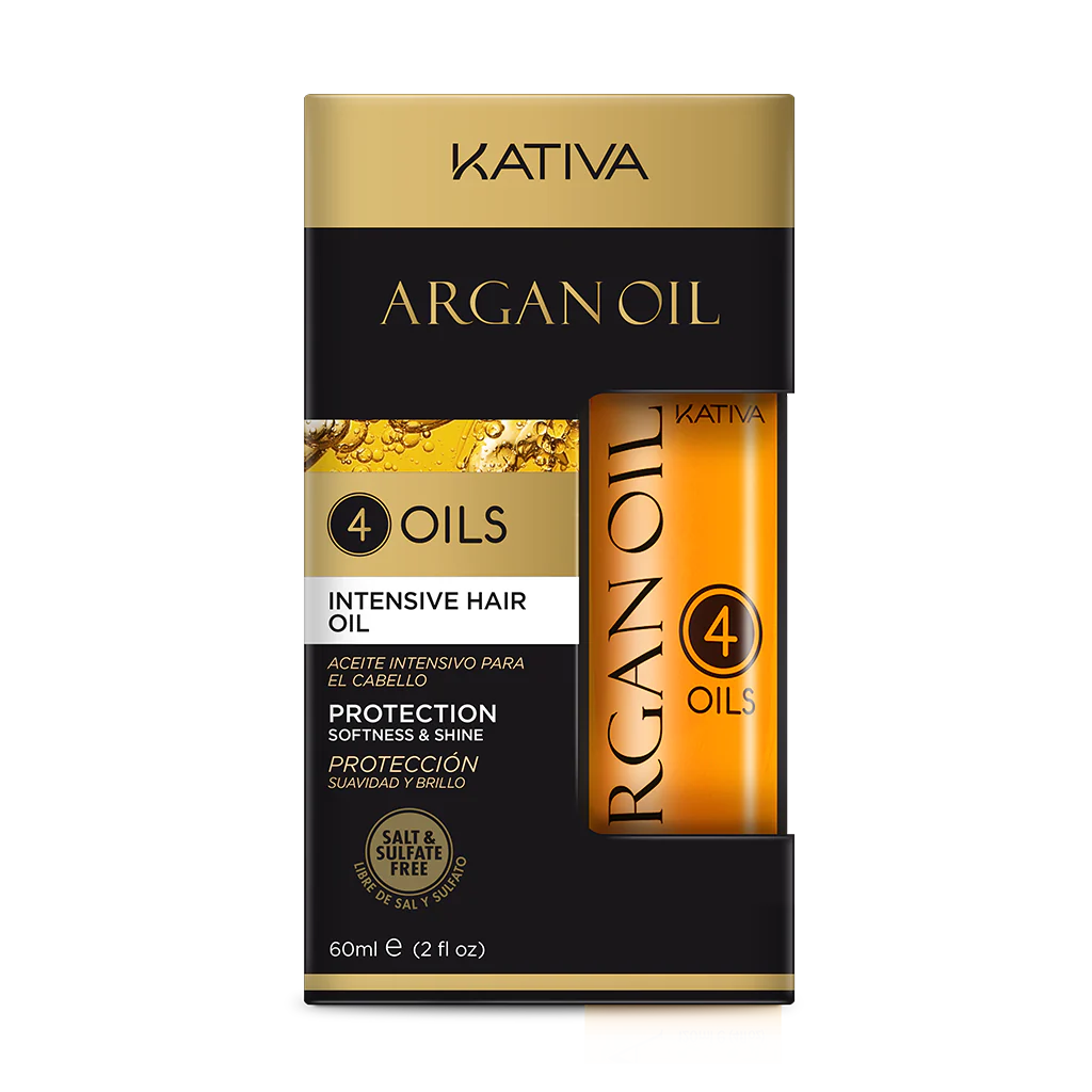 Aceite De Argan 4 Oils x 60 ml - Kativa