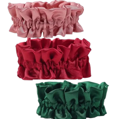 Scrunchie Ruffle Colores Surtidos