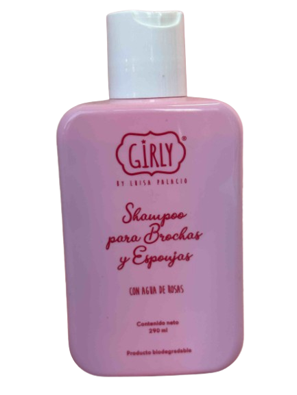 Shampoo Para Brochas y  Esponjas - Girly