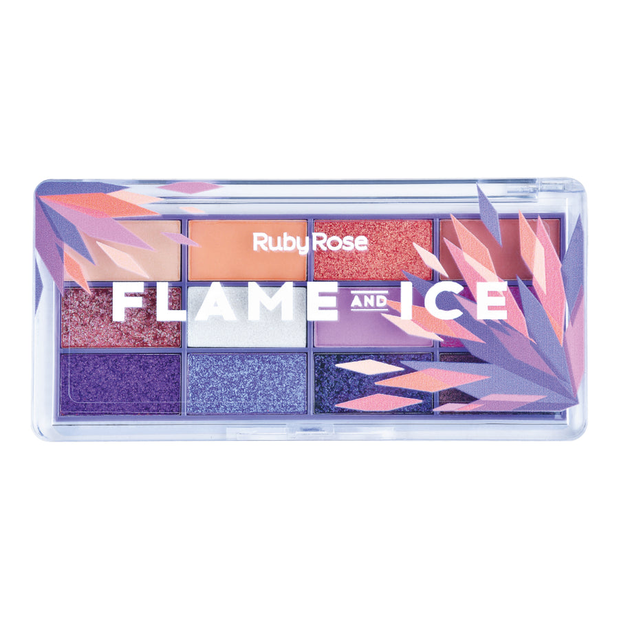 Paleta De Sombras  Flame And Ice - Ruby Rose