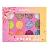 Paleta De Glitter Color Fest - Ruby Rose