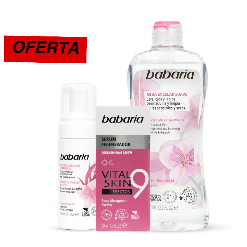 Kit Completo Facial Rosa Mosqueta - Babaria