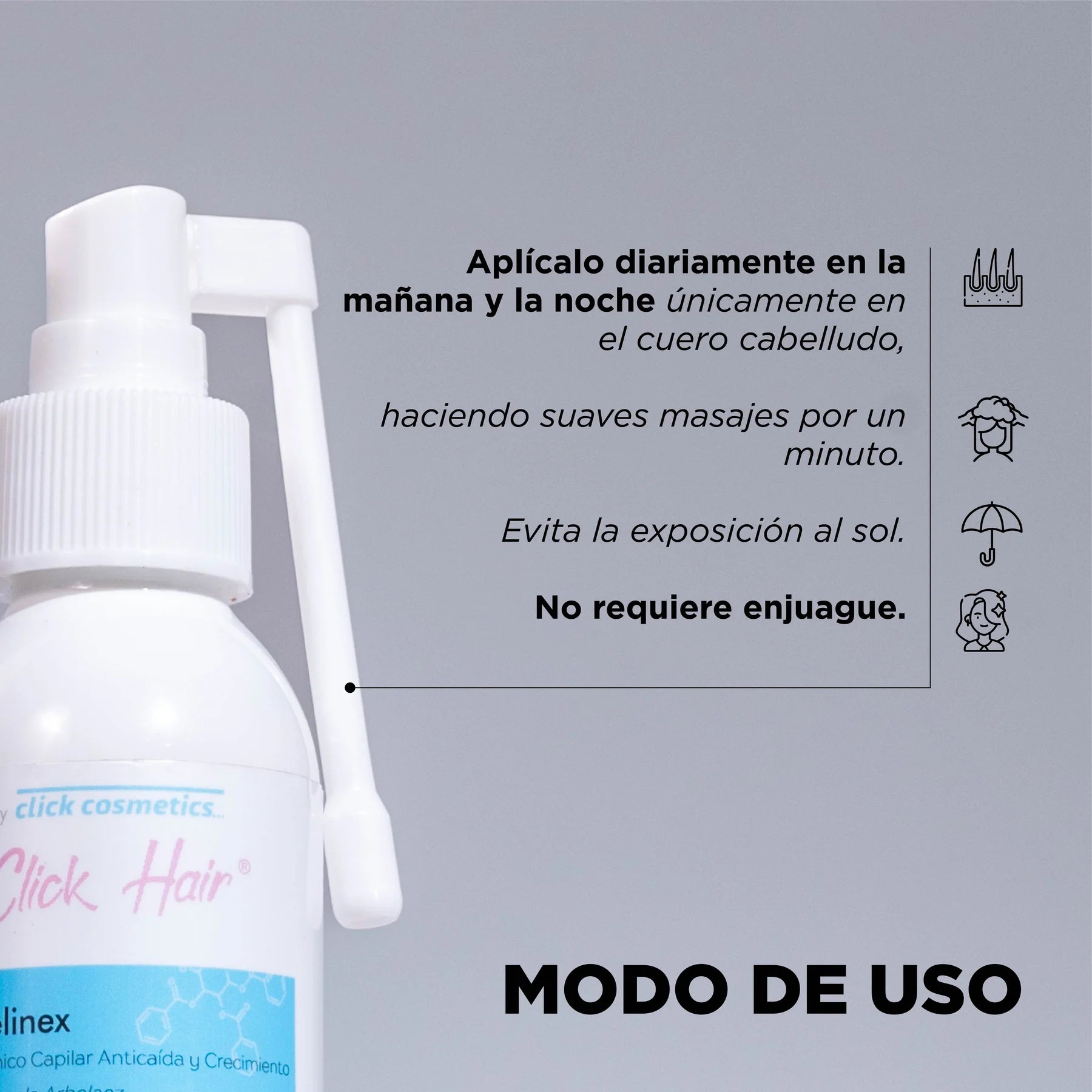 Pelinex Tónico Anticaída X 120 Ml - Click Hair