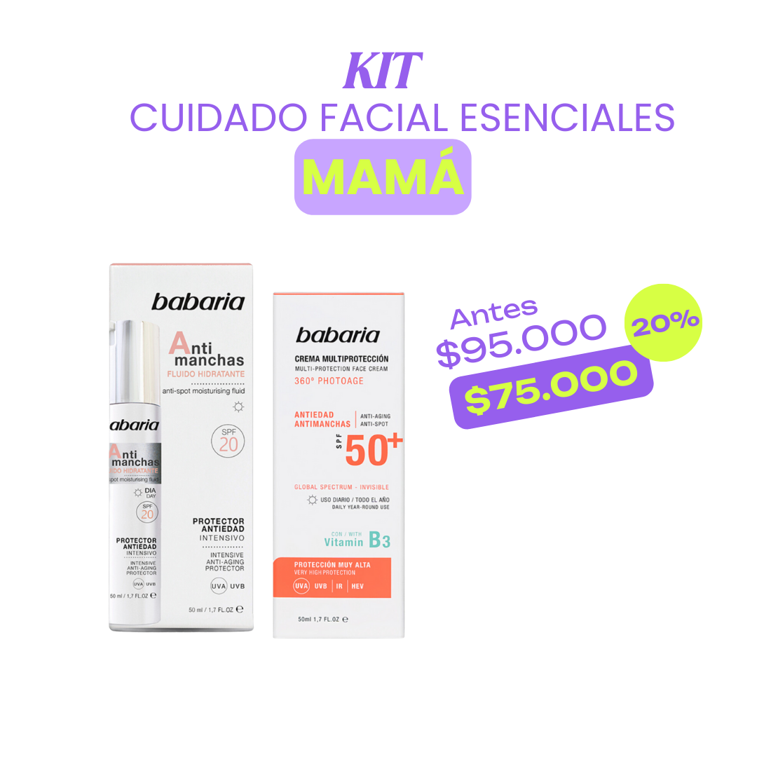 Kit Esenciales Faciales Para Mamá