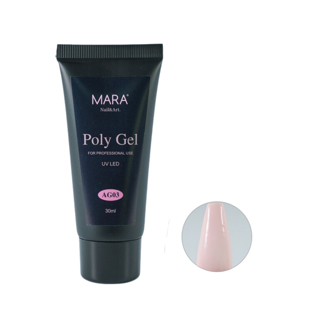 Poly Gel x 30 ml AG03-1- Mara Nails