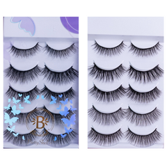 Set De Pestañas Postizas Pretty Shell x5 - Bloomshell