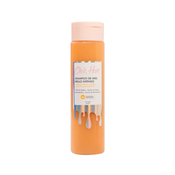 Shampoo De Miel Brillo Intenso X 300 Ml - Click Hair