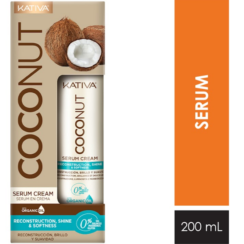 Serum En Crema Coconut X 200 Ml - Kativa