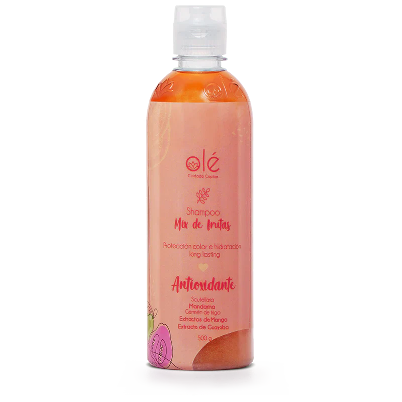 Shampoo Protcción Color e Hidtatación Mix De Frutas x500 Ml - Olé Capilar