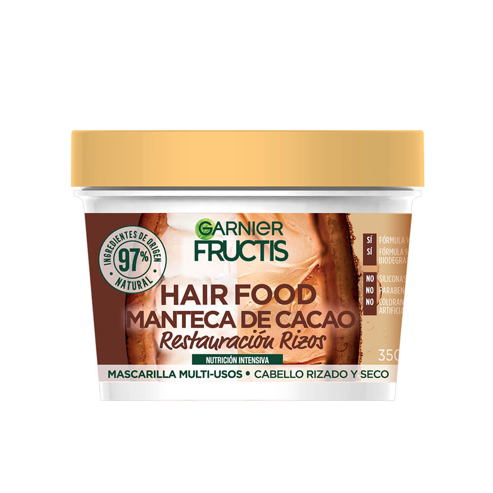 Tratamiento Fructis Hair Food Manteca De Cacao x 350Ml - Garnier