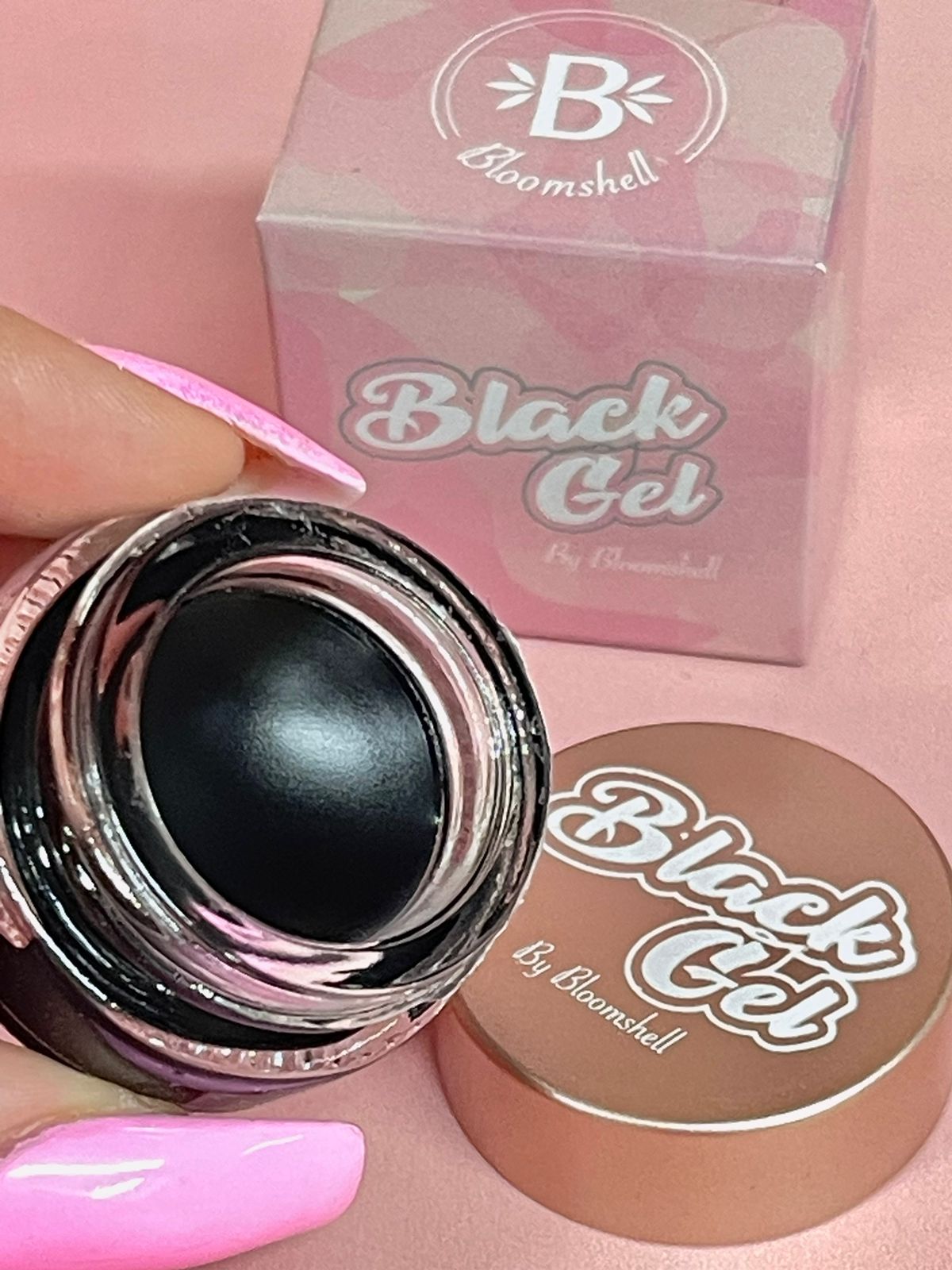 Delineador De Ojos En Gel Negro Black Gel - Bloomshell