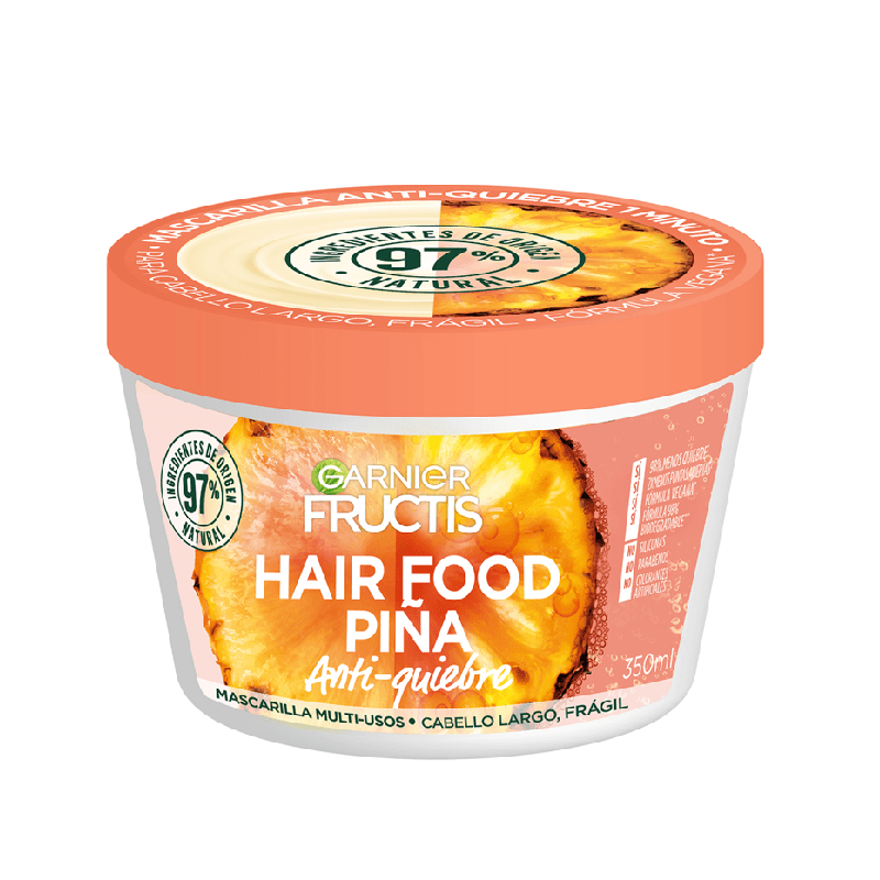 Mascarilla Hair Food Fructis Piña x300ml - Garnier