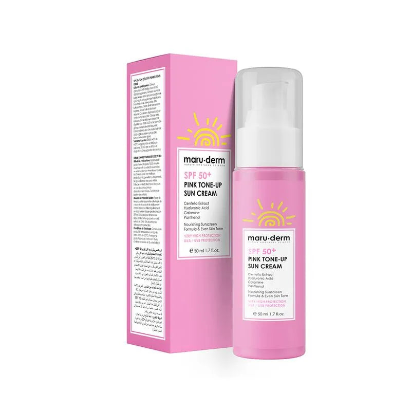 Crema Tonificante Rosa Con Protección Solar FPS 50+ X 50 ML - Maruderm