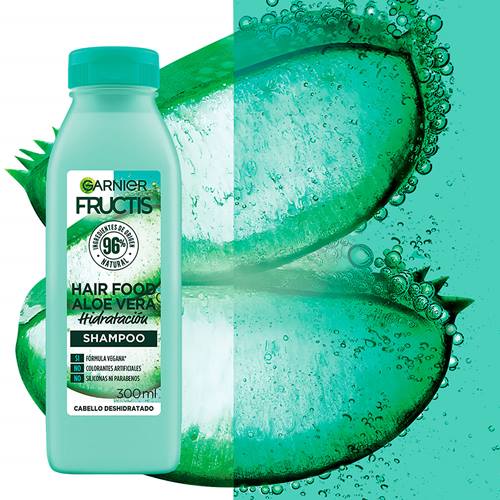 Shampoo Hidratación Hair Food Fructis Aloe x 300Ml - Garnier