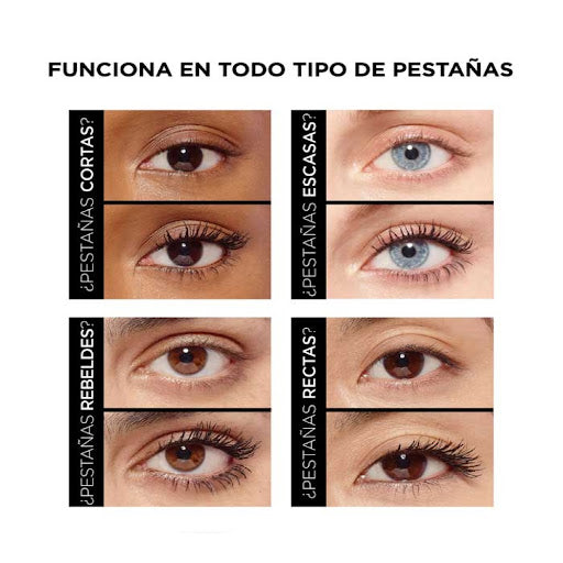 Pestañina Air Volume Blackest Black Lavable - Loreal