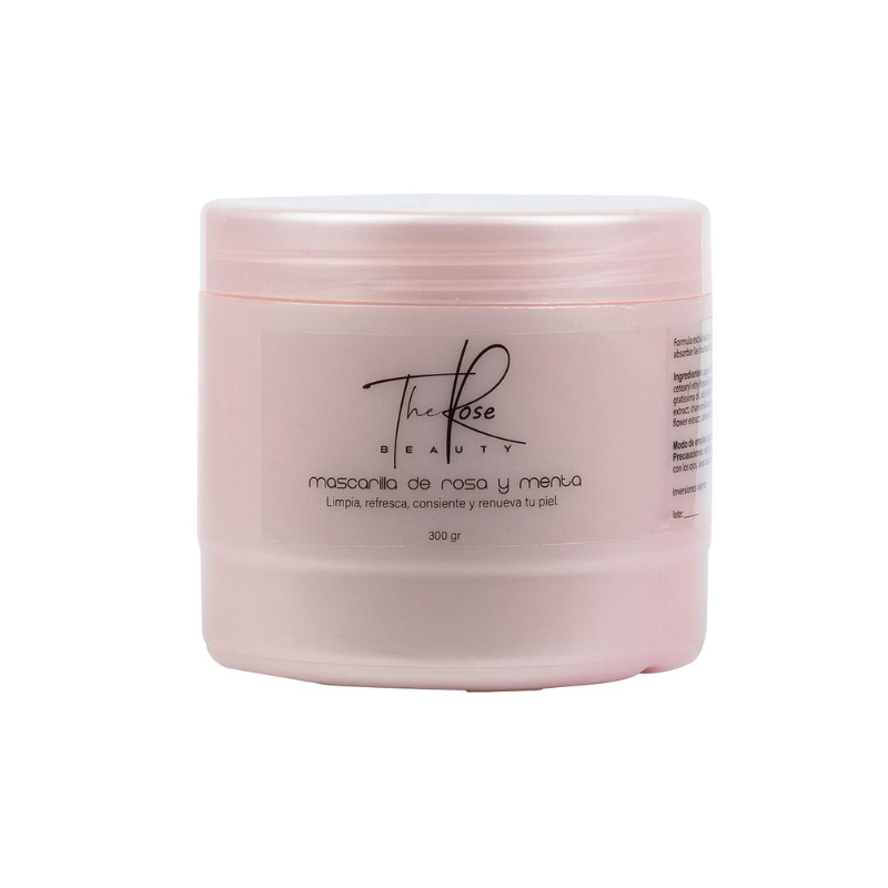 Mascarilla de Rosa y Menta x 300gr - The Rose