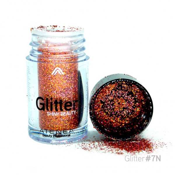 Glitter Shiny Beauty 7N Naranja Oscuro - Atenea- Ettos.co Tienda del Peluquero