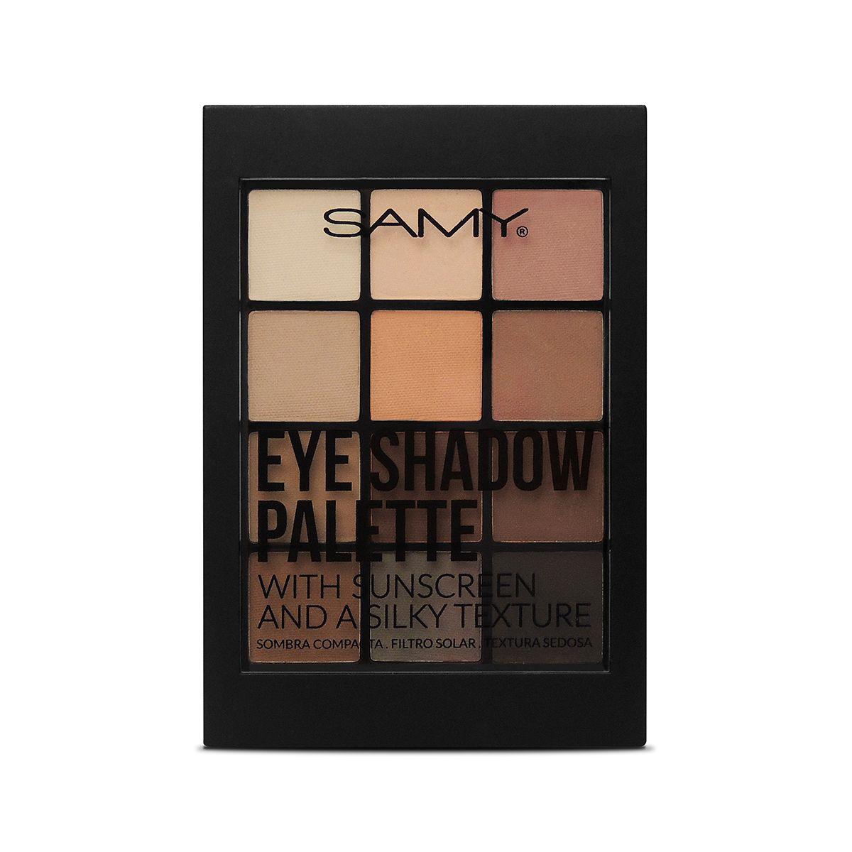 Paleta X 12 Sombras Compactas Samy- Ettos.co Tienda del Peluquero