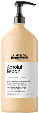 Shampoo Absolut Repair Protein + Gold Quinoa 1500Ml - Loreal Serie Expert- Ettos.co Tienda del Peluquero