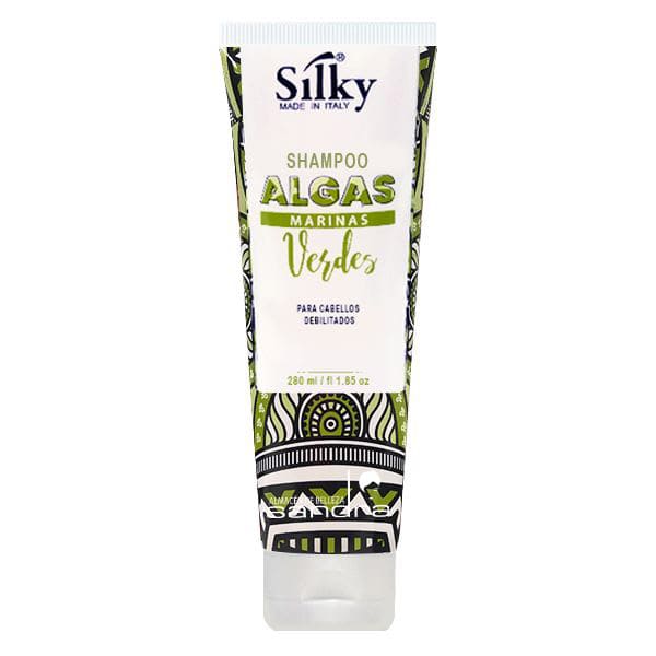 Shampoo Algas Marinas Verde X 280ML - Silky- Ettos.co Tienda del Peluquero