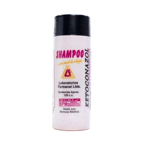 Shampoo Ketoconazol x 250 c.c. - Laboratorios Farmanal Ltda.-Ettos.co