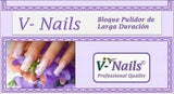 Uñas Postizas Square Express Natural - V Nails- Ettos.co Tienda del Peluquero