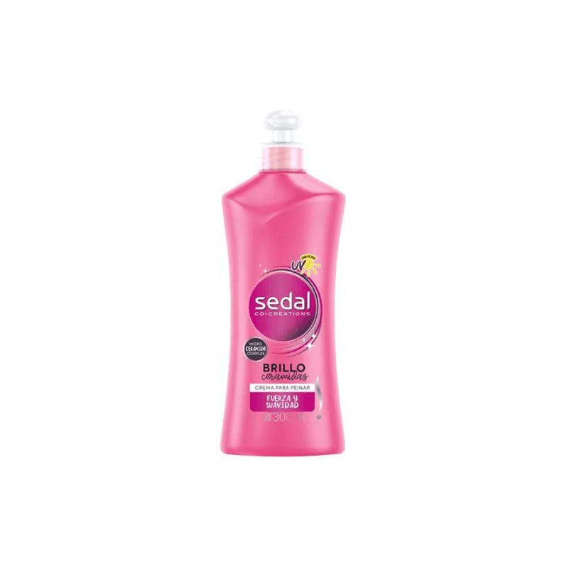 Crema Para Peinar Brillo Ceramidas X300 Ml - Sedal - Ettos.co